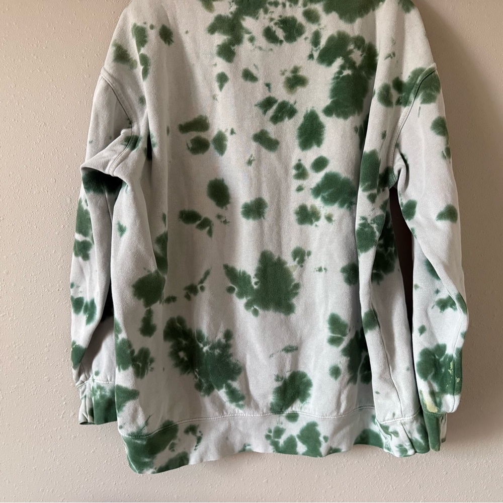 Summer Fridays Self Care Club Tie Dye Crew Neck XL Oversized Influencer - Picture 4 of 4